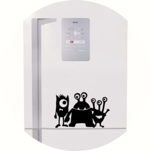 Adesivo de Casa Monstrinhos Melhores Amigos