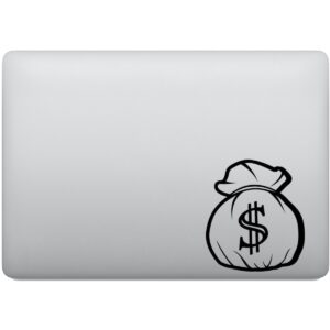 Adesivo de Notebook Saco de Dinheiro