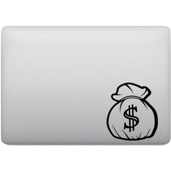 Adesivo de Notebook Saco de Dinheiro