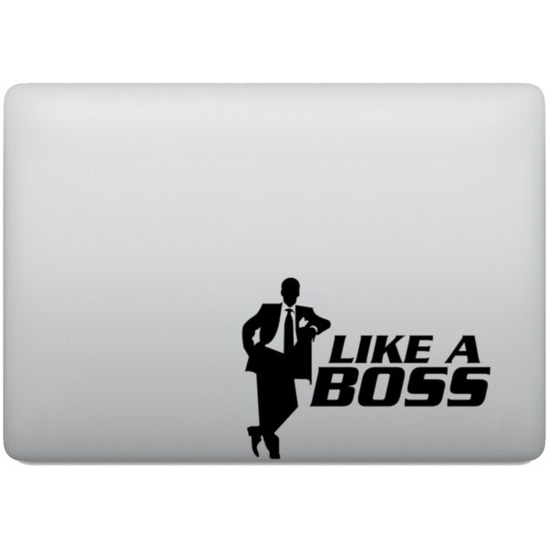 Adesivo de Notebook Like a Boss
