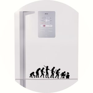 Adesivo de Casa Evolução do Homem Tecnologia