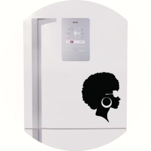 Adesivo de Casa Mulher Black Power