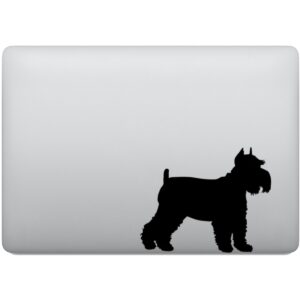 Adesivo de Notebook Cachorro Raça Schnauzer