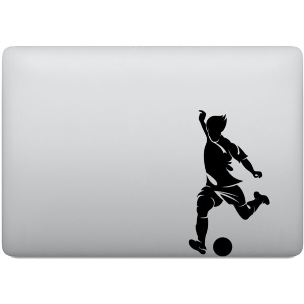Adesivo de Notebook Jogador Futebol