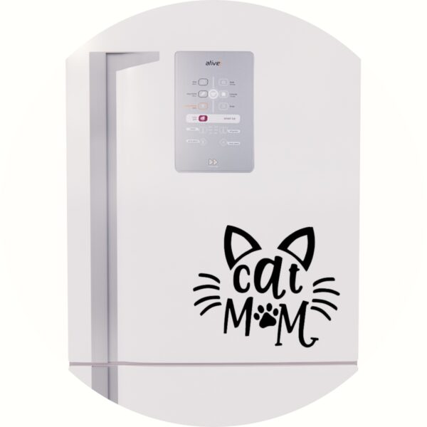 Adesivo de Casa Mãe de Gatos - Cat Mom