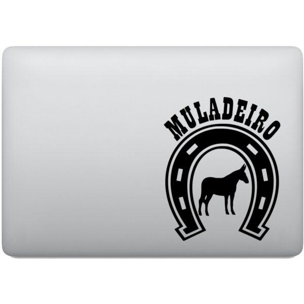 Adesivo de Notebook Muladeiro Ferradura