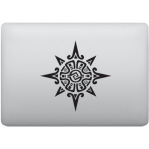 Adesivo de Notebook Símbolo Estrela Sol Maia