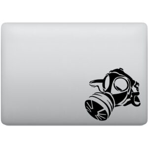 Adesivo de Notebook Máscara de Gás