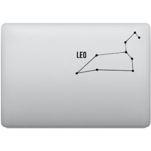 Adesivo de Notebook Constelação de Leão