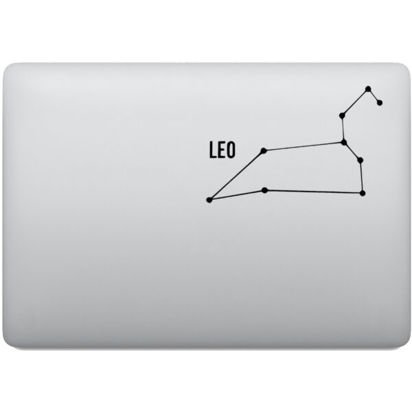Adesivo de Notebook Constelação de Leão