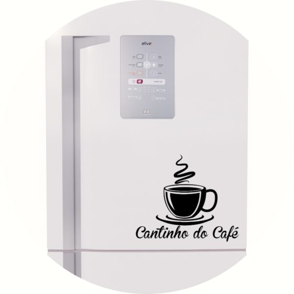 Adesivo de Casa Cantinho do Café