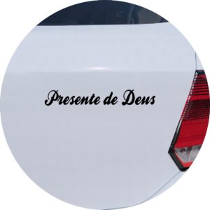 Adesivo de Carro Presente De Deus