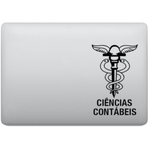 Adesivo de Notebook Curso Ciências Contábeis