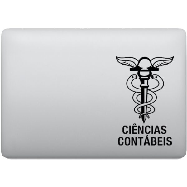 Adesivo de Notebook Curso Ciências Contábeis