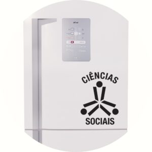 Adesivo de Casa Profissão Curso Ciências Sociais