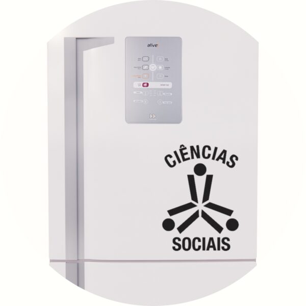 Adesivo de Casa Profissão Curso Ciências Sociais