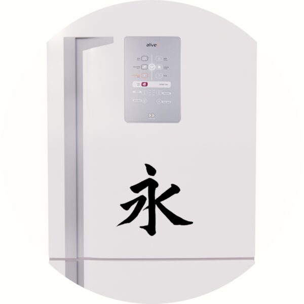 Adesivo de Casa Eternidade Kanji Japonês
