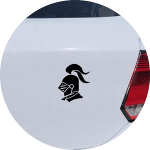 Adesivo de Carro Helmo de Cavaleiro Guerreiro
