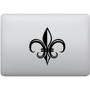 Adesivo de Notebook Flor de Lis