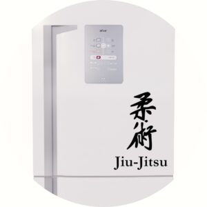 Adesivo de Casa Jiu-Jitsu Kanji Japonês