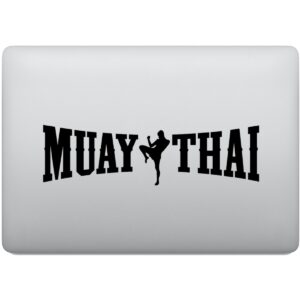 Adesivo de Notebook Muay Thai