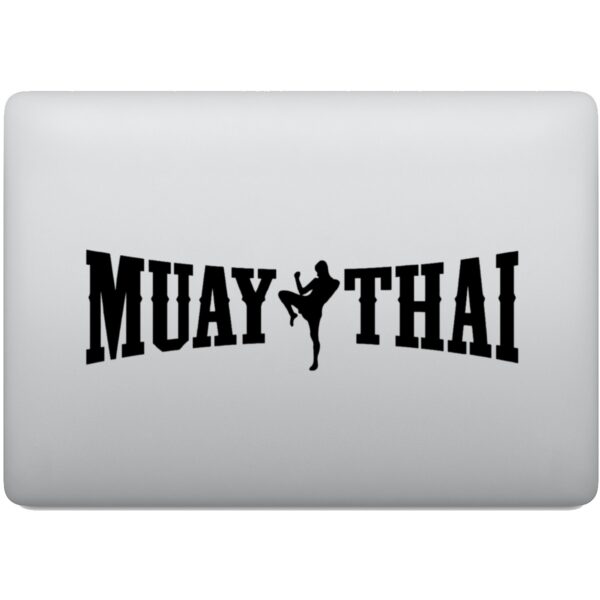 Adesivo de Notebook Muay Thai