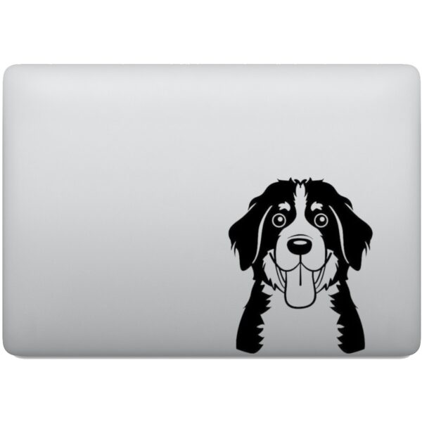 Adesivo de Notebook Cachorro Raça Bernese