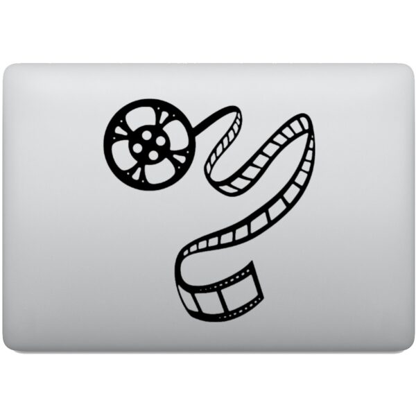 Adesivo de Notebook Rolo De Filme Cinema
