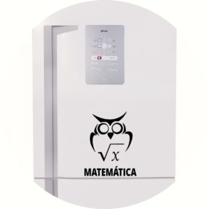 Adesivo de Casa Curso Faculdade Matemática