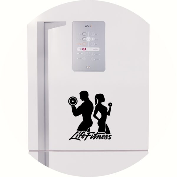 Adesivo de Casa Life Fitness Casal