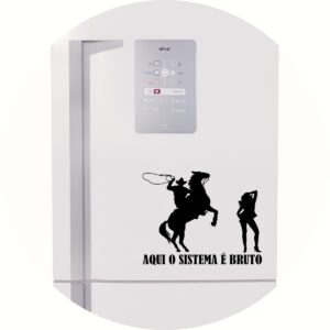 Adesivo de Casa Cowboy Bruto No Laço