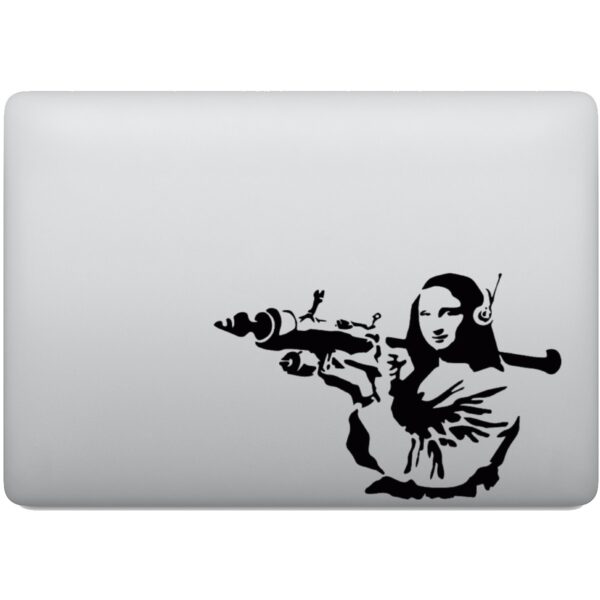Adesivo de Notebook Mona Lisa Bazuca