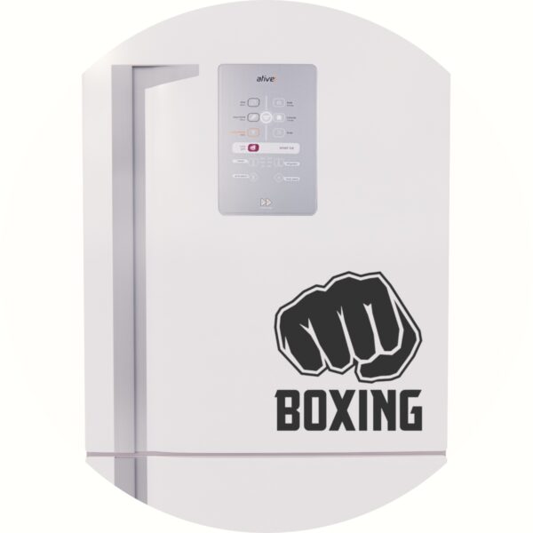 Adesivo de Casa Luta Boxe Punho Boxing