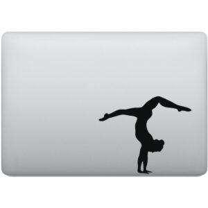 Adesivo de Notebook Ginasta Atleta de Ginástica Olímpica