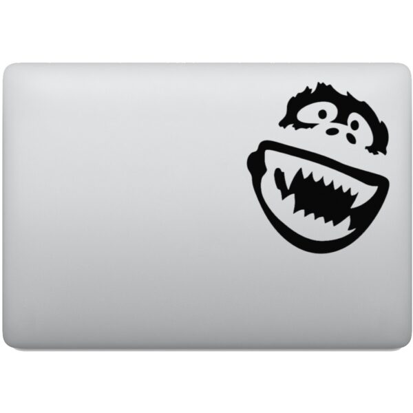 Adesivo de Notebook Gorila Sorrindo