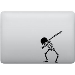 Adesivo de Notebook Esqueleto Pose da Comemoração