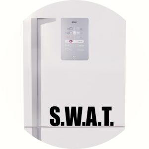 Adesivo de Casa Logo Swat