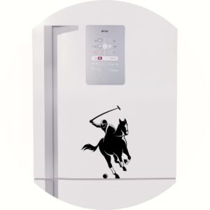 Adesivo de Casa Homem em Cavalo Jogando Polo