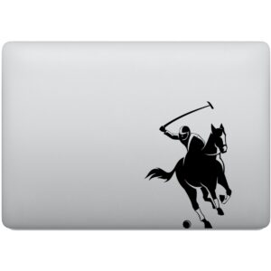 Adesivo de Notebook Homem Jogando Polo