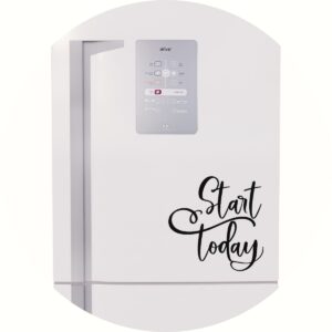 Adesivo de Casa Comece Hoje Start Today