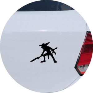 Adesivo de Carro Duende Goblin com Lança