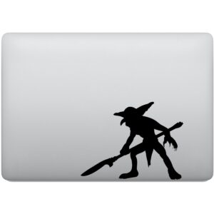 Adesivo de Notebook Duende Goblin com Lança