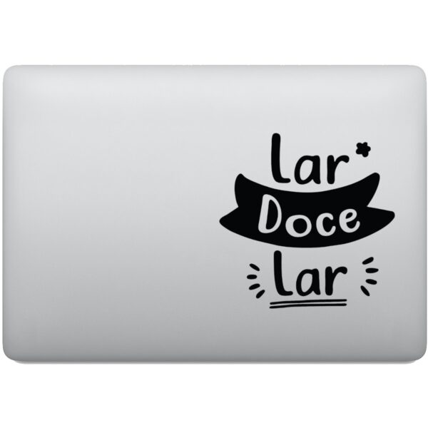 Adesivo de Notebook Lar Doce Lar