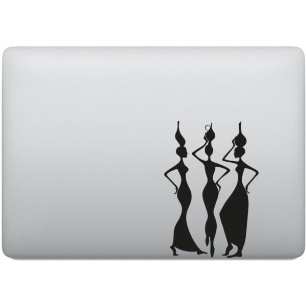 Adesivo de Notebook Mulheres Africanas com Vaso