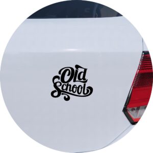 Adesivo de Carro Old School
