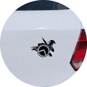 Adesivo de Carro Guerreiro Espartano