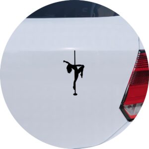 Adesivo de Carro Mulher em Pole Dance