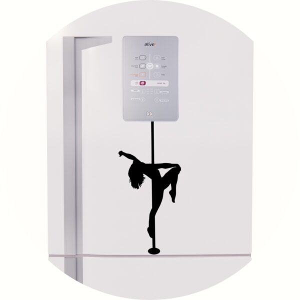 Adesivo de Casa Mulher em Pole Dance