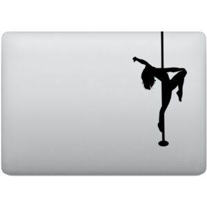 Adesivo de Notebook Mulher em Pole Dance