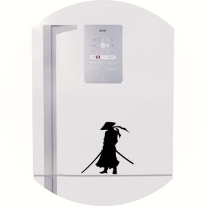 Adesivo de Casa Samurai Guerreiro Armado